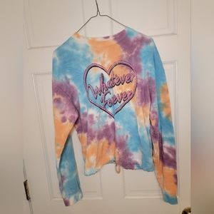 Tie dye light sweater